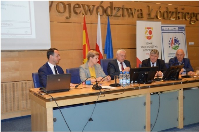 Podpisanie umowy z Samorządem Województwa Łódzkiego w dniu 10.10.2018r.